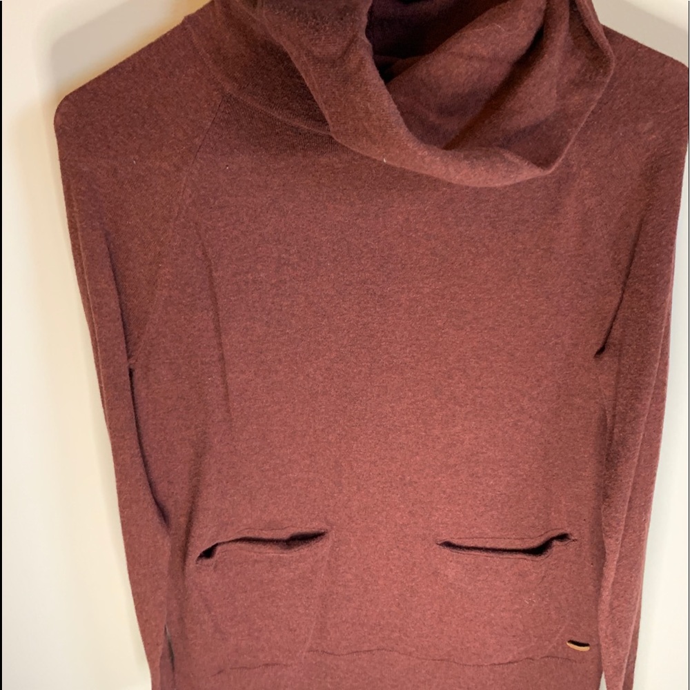 Roots cowl neck sweater
